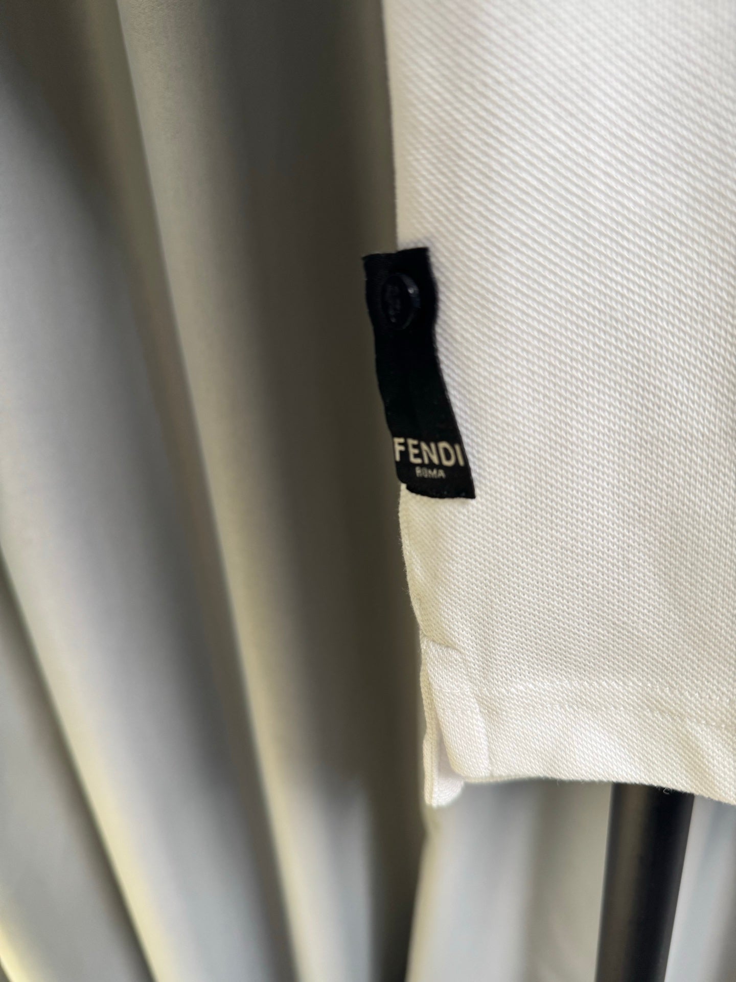 Fendi 2026 Men's Short-Sleeve Polo Shirt Cotton 830414