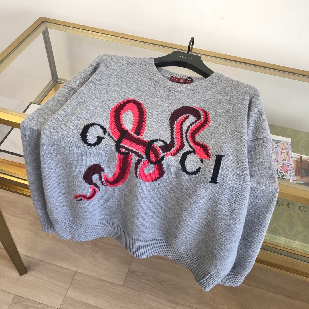 GG 25 Sweater Grey Wool 293529