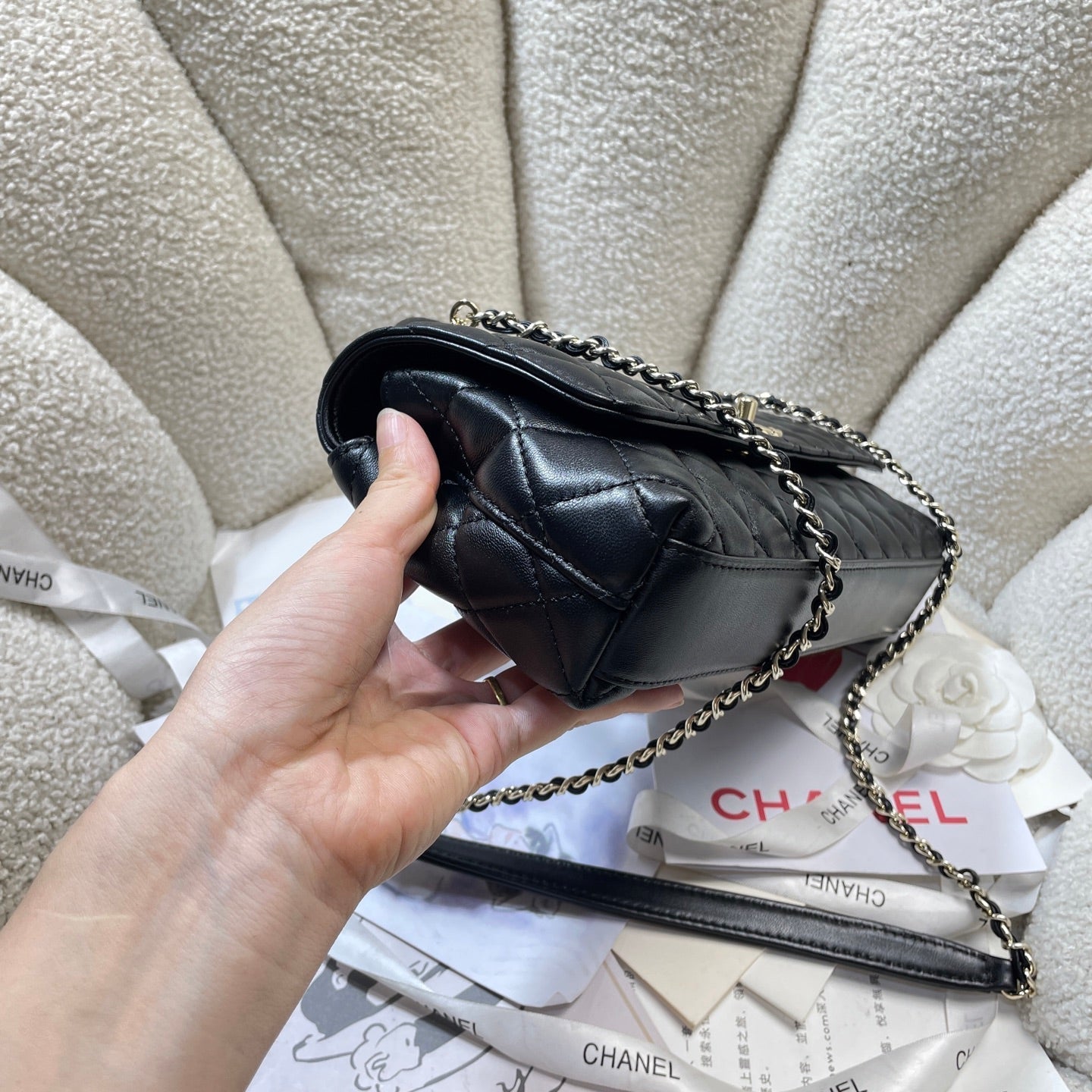 Chanel 2026 Coco Handle Bag 32cm Multicolor Calfskin