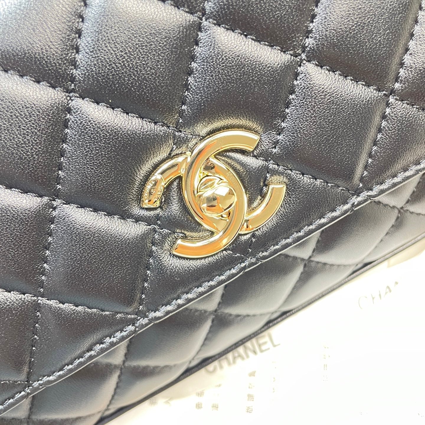 Chanel 2026 Coco Handle Bag 32cm Multicolor Calfskin