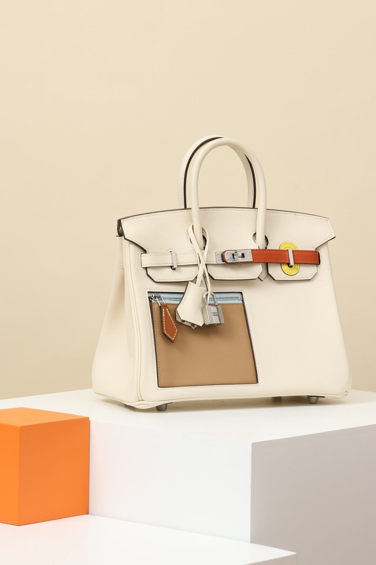 High-end Hermes 2026 Birkin Colormatic Bag 25cm Swift Calfskin