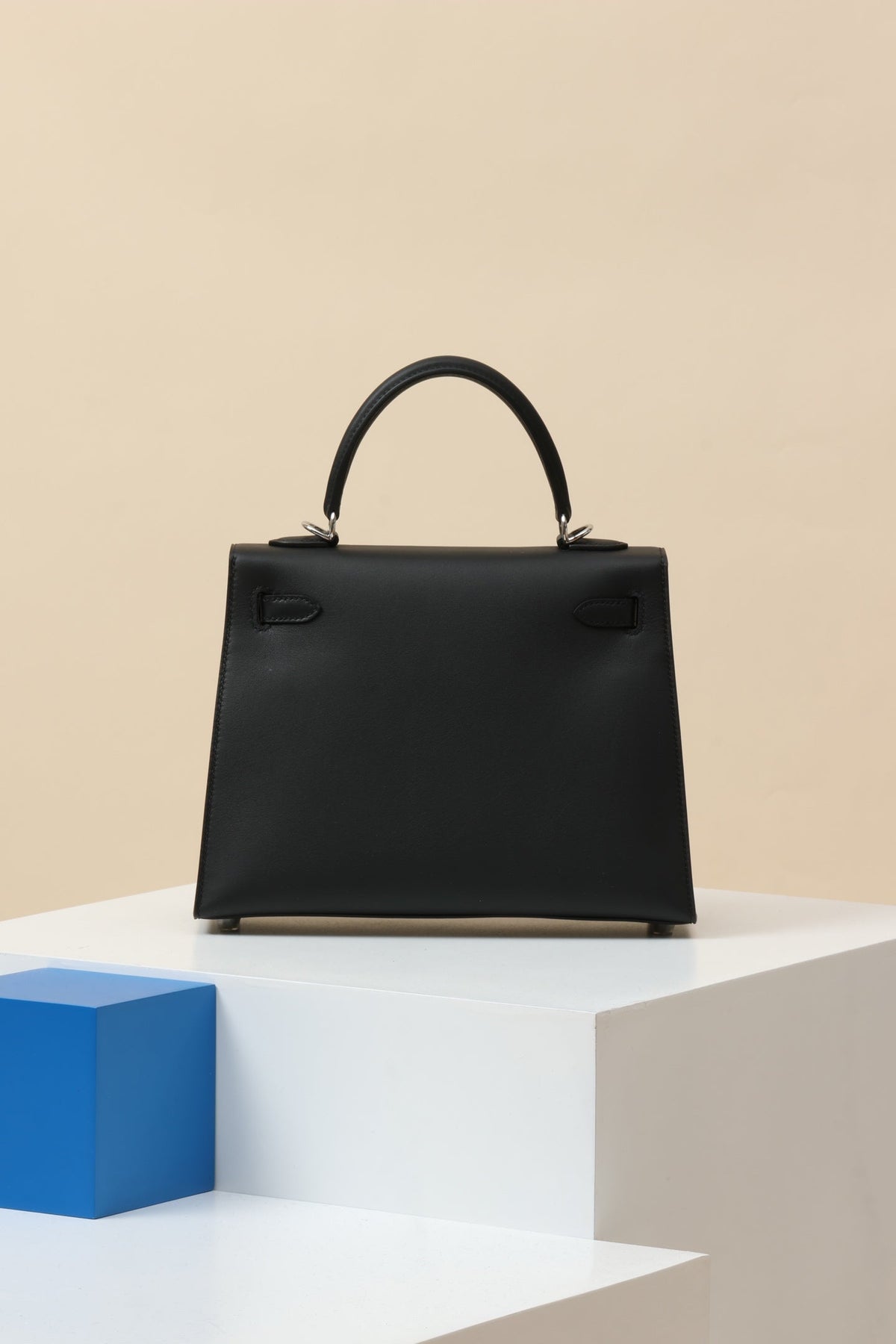 High-end Hermes 2026 Sellier Broderie Collage Kelly Bag 25cm Epsom Calfskin