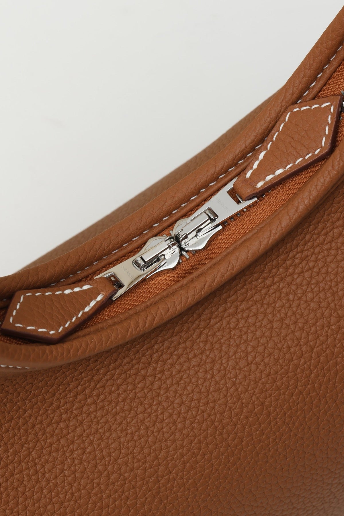 High-end Hermes 2026 Massai Cut 32 Bag Golden Brown Togo Leather
