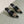 POINTED BB GOLD BUCKLE HIGH MULES IN BLACK PATENT CALFSKIN