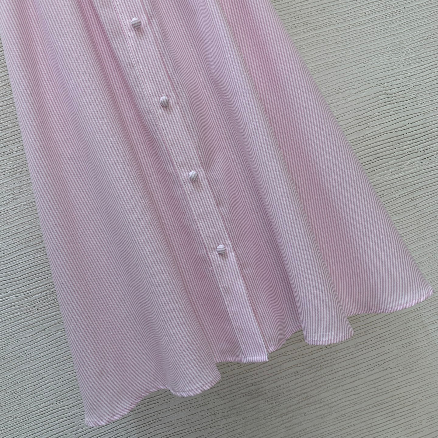 MiuMiu 2026 Striped Dress Cotton 402676