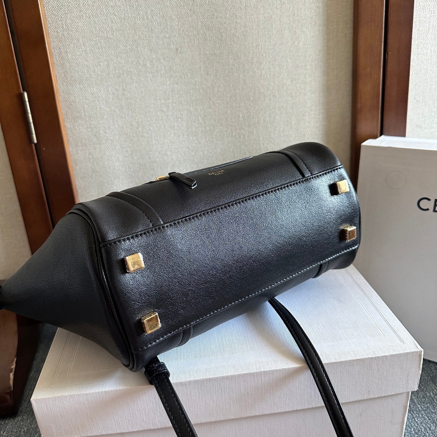 Celine 2026 Luggage Shiny Lambskin 276248