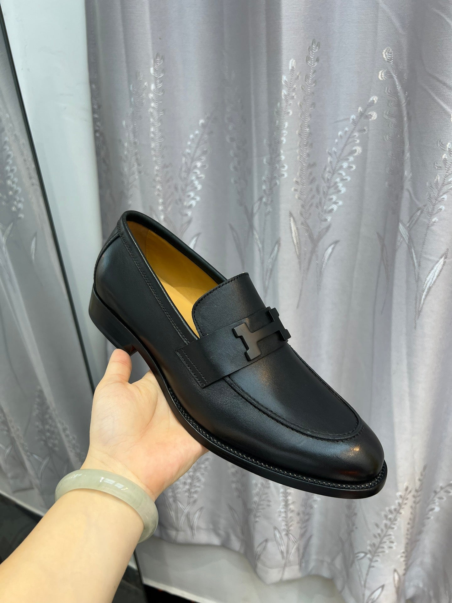 HM PARIS LOAFER BLACK CALFSKIN