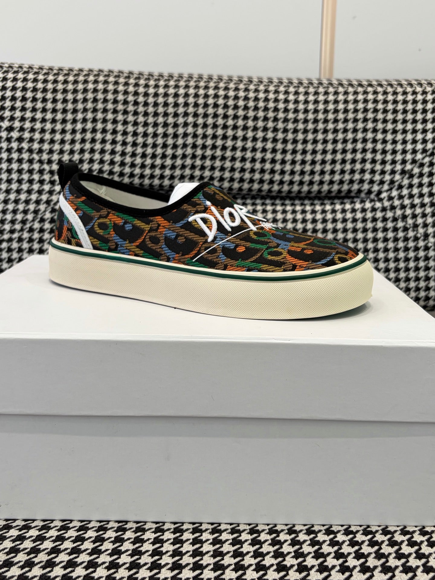 Dior 2026 Slip-on Sneaker Fabric Leather 910944