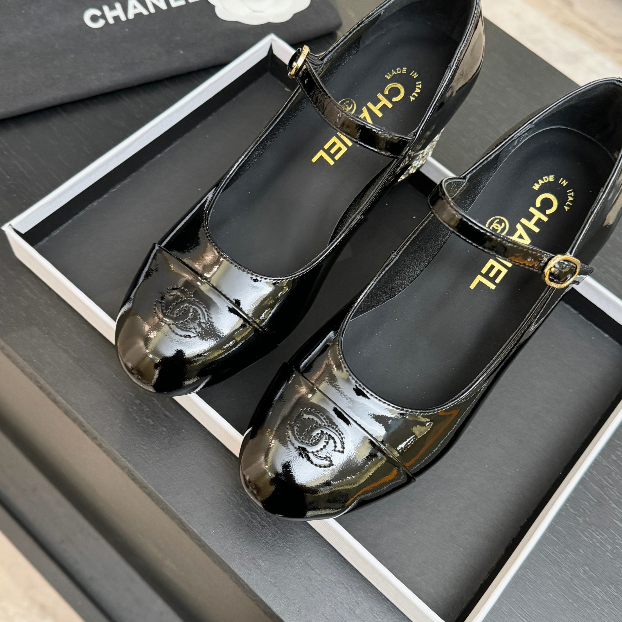 CC 2026 Mary Jane 65  Black Patent Leather  700645