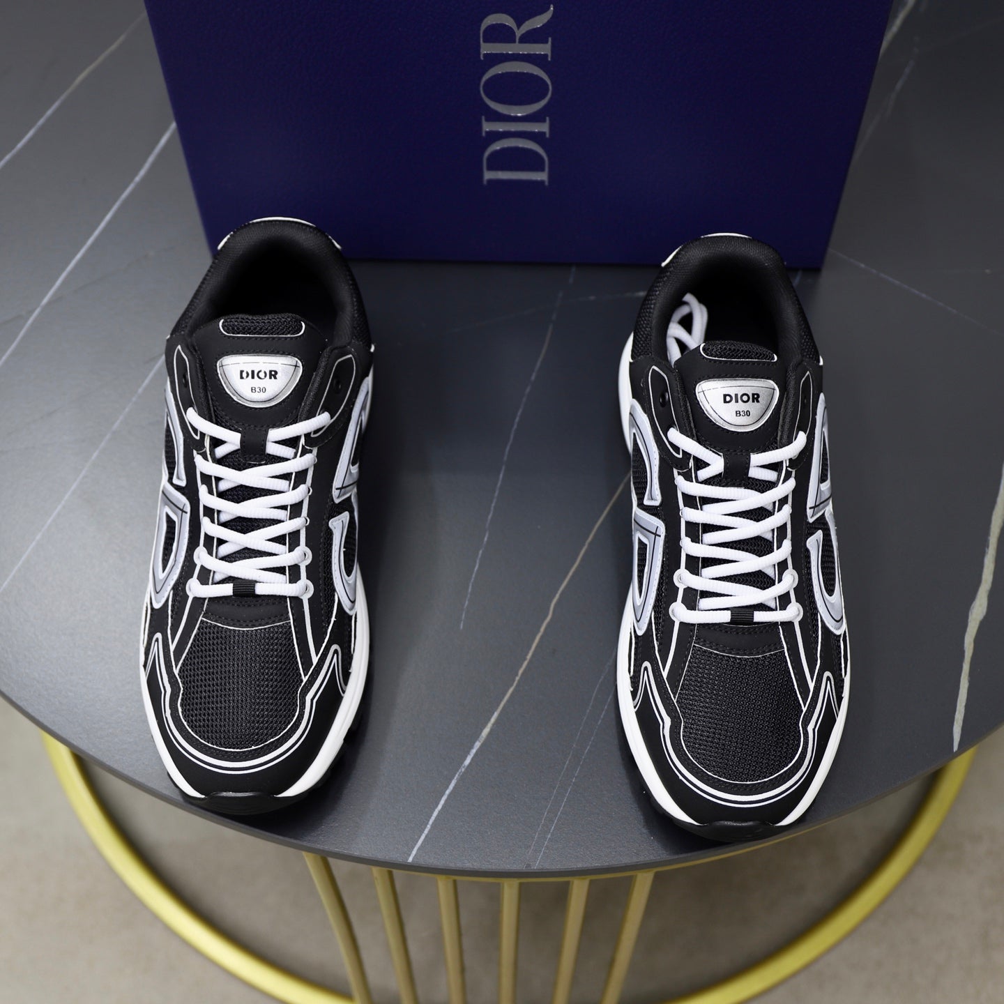 CD B30 Sneaker Black Mesh 643613