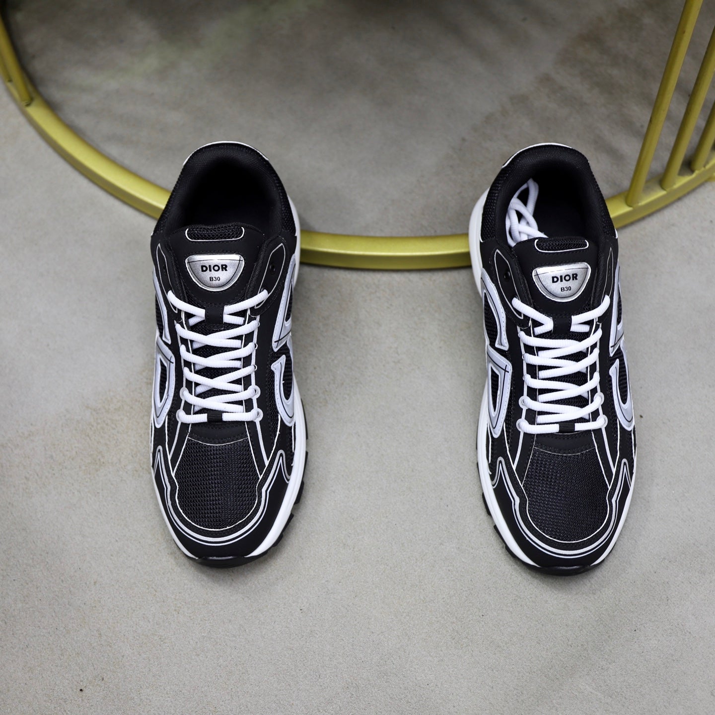 CD B30 Sneaker Black Mesh 643613
