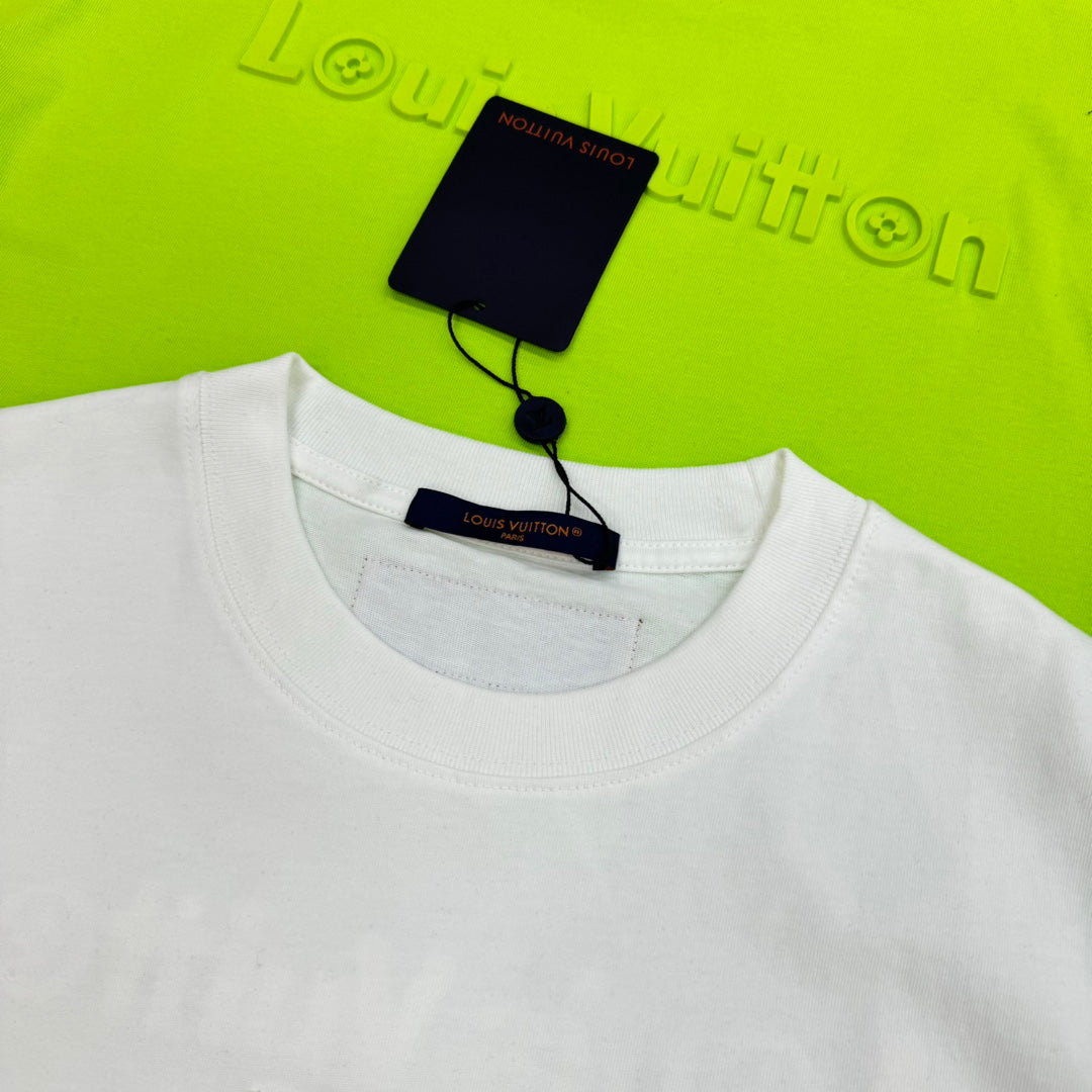 LV T-SHIRT IN WHITE MODAL COTTON 238791