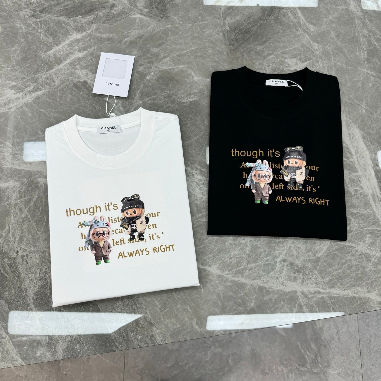 CC 2026 Labubu Short-Sleeve T-Shirt Cotton 370216