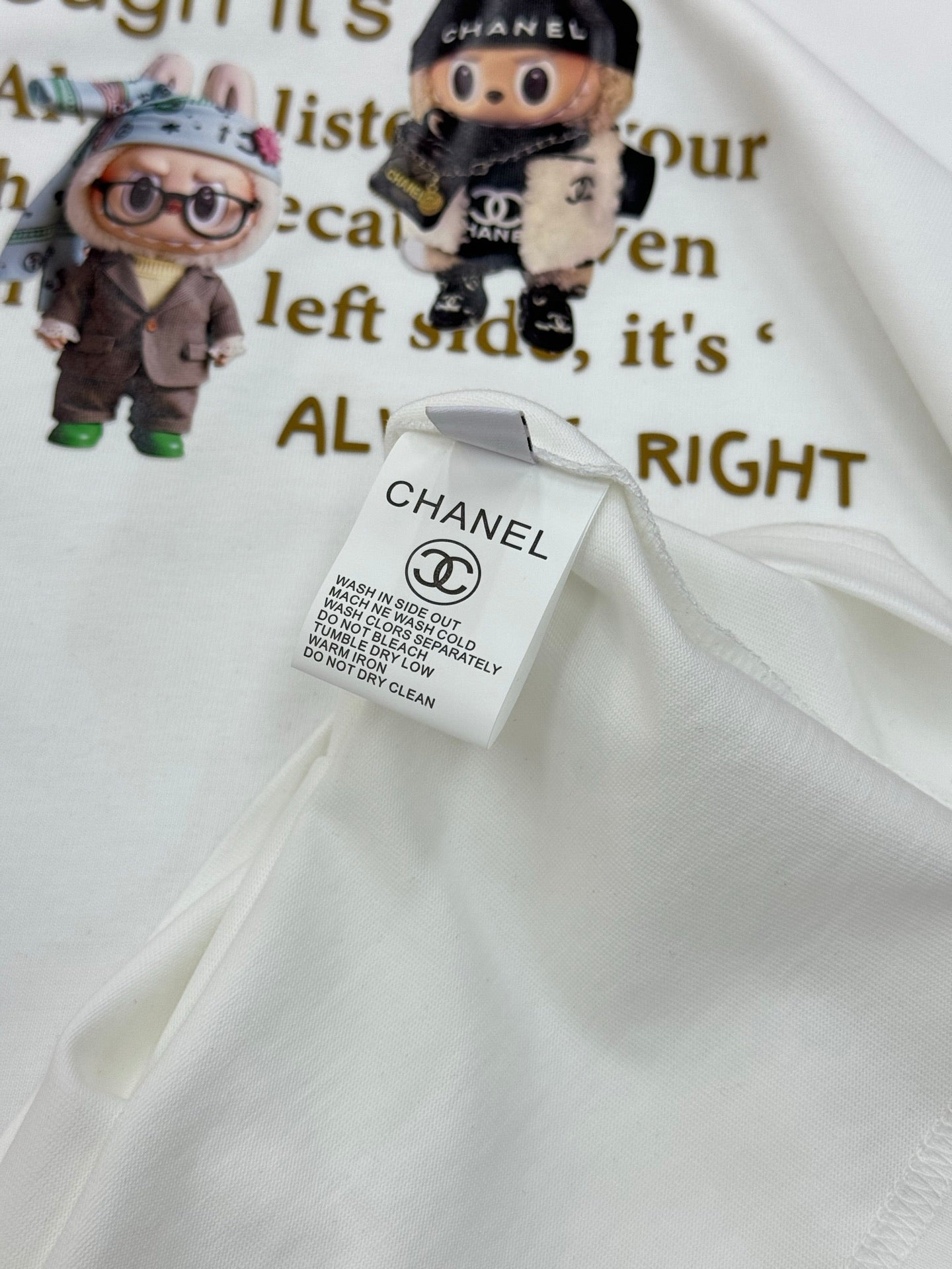 CC 2026 Labubu Short-Sleeve T-Shirt Cotton 370216