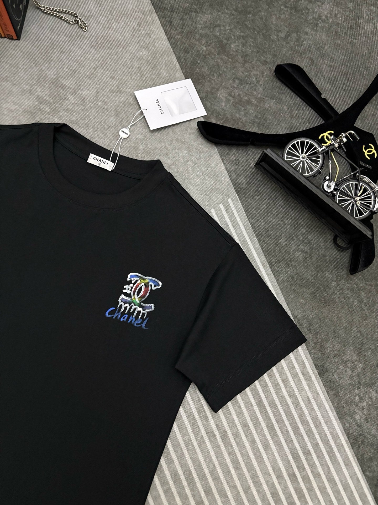 CC 2026 Short-Sleeve T-Shirt Rainbow Graffiti Cotton 431014