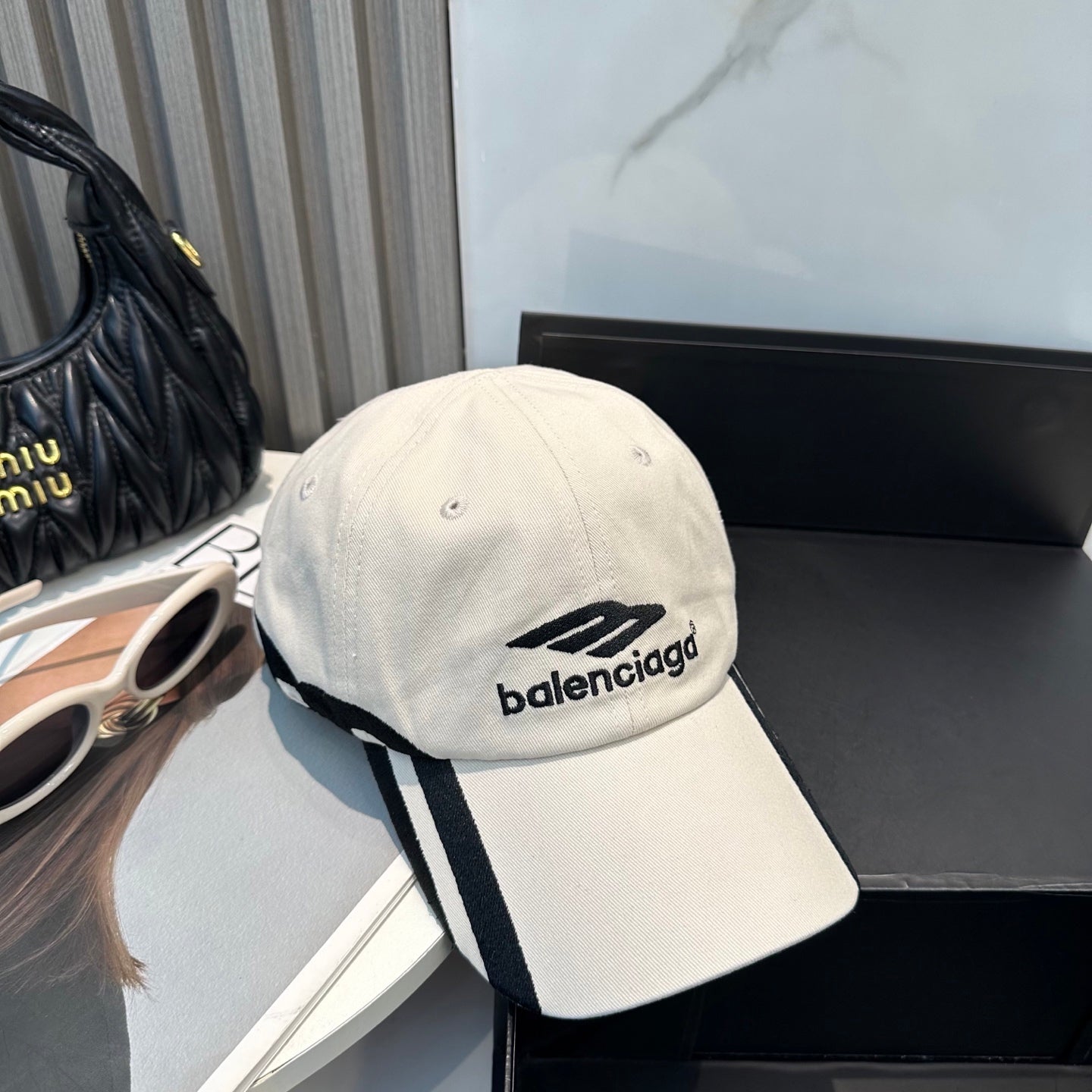 Balenciaga Baseball Cap Cotton 380962
