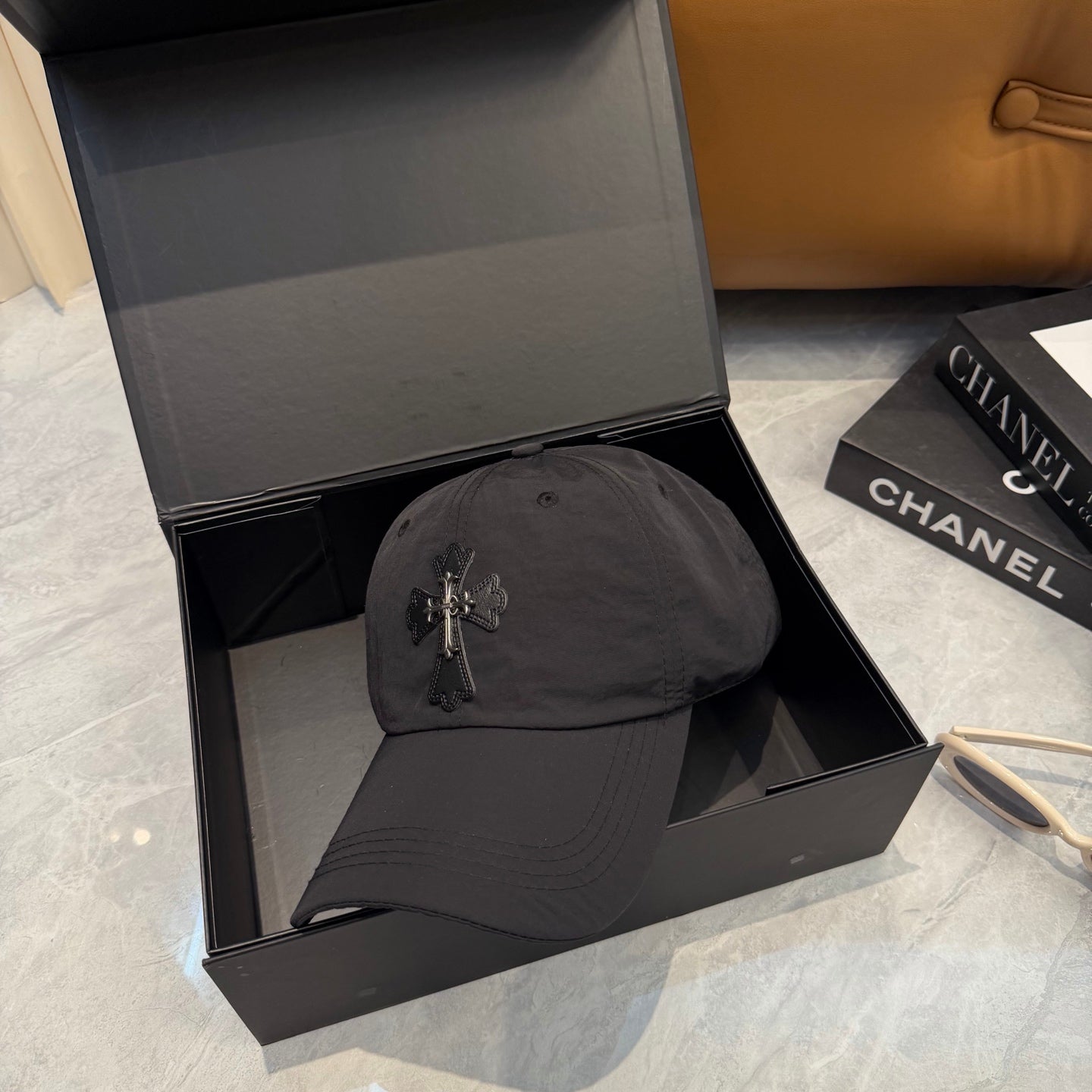 Chrome Hearts Baseball Cap Cotton 381011
