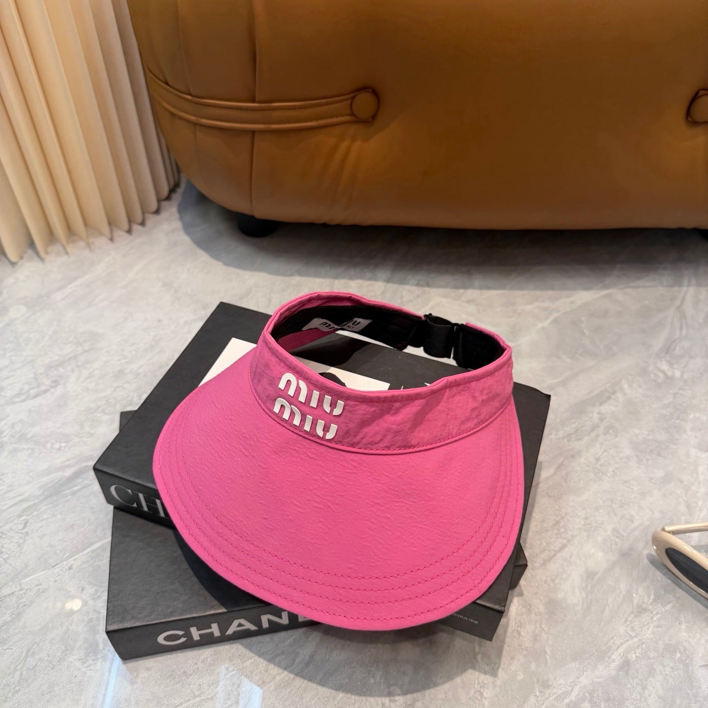 Miumiu Multicolor Visor Hat 413032