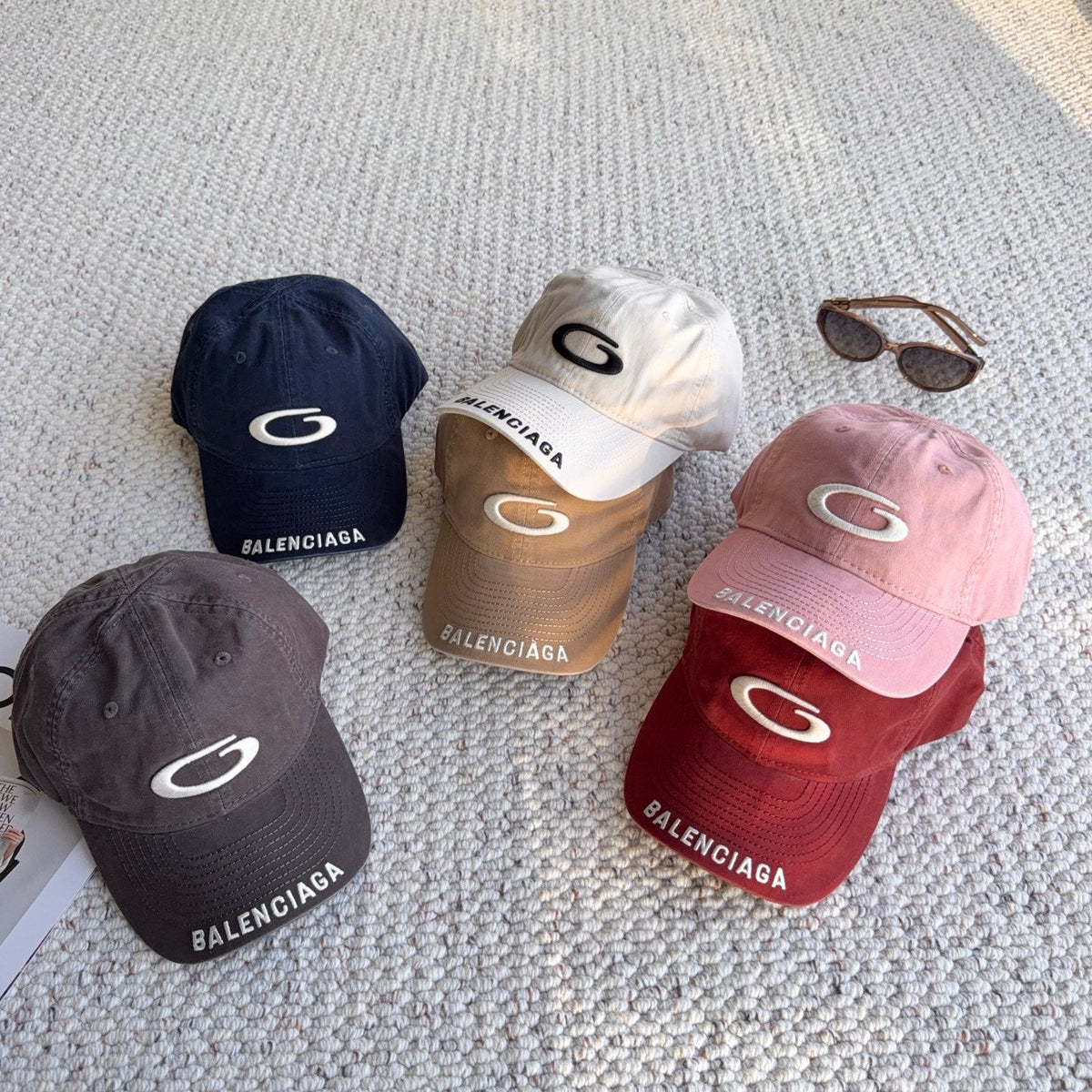 Balenciaga 2026 Loop Sports Icon Cap Hat Cotton 550317