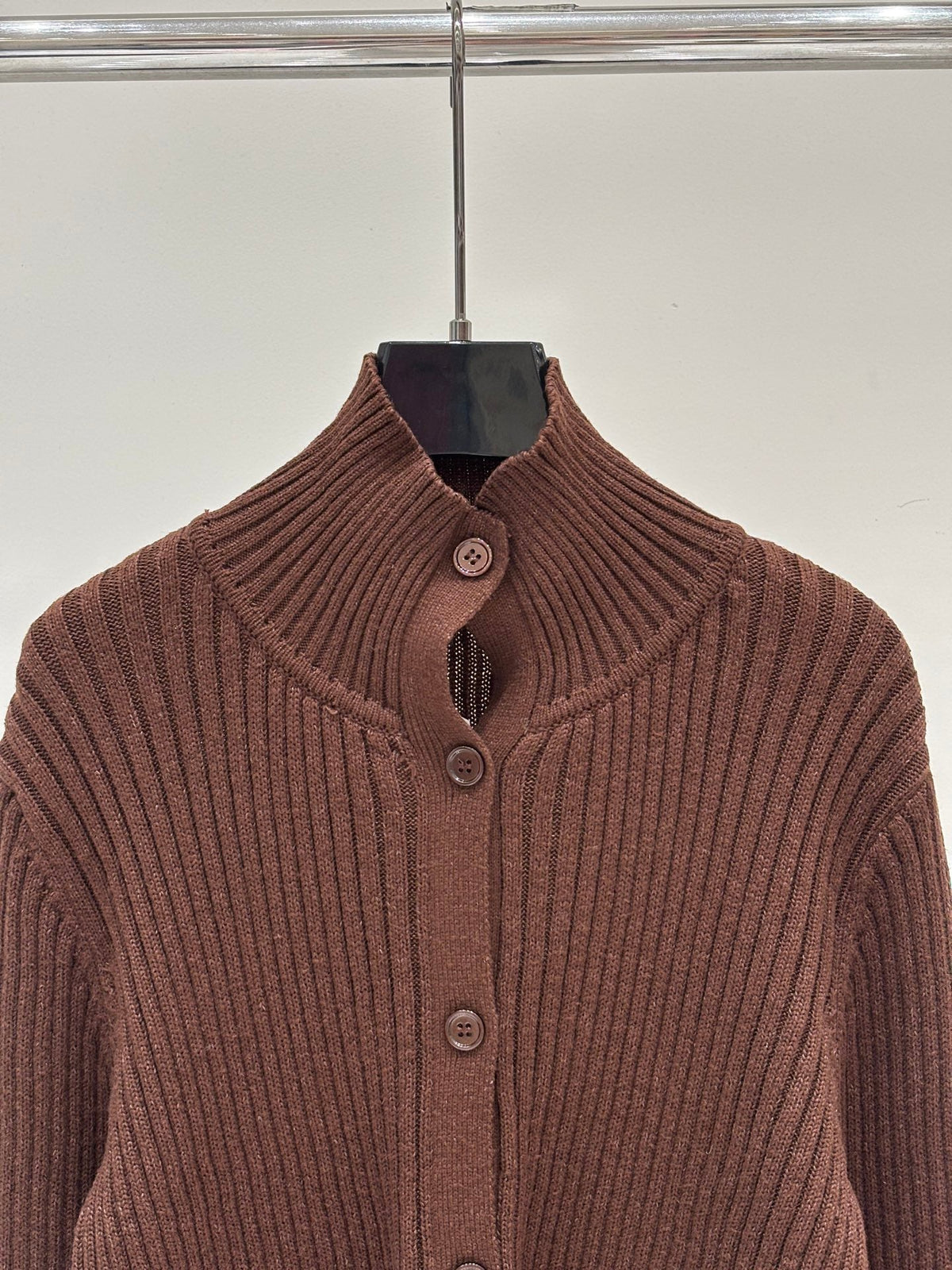 Dior 2026 Turtleneck Button-Down Cardigan Wool 431810