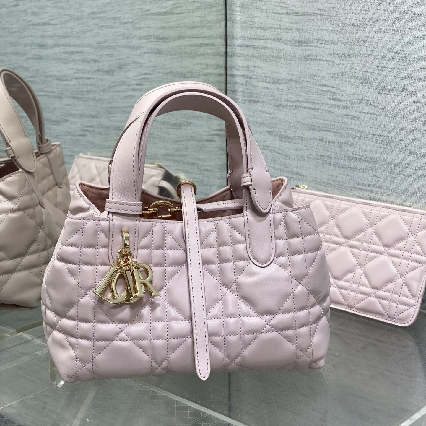 Toujour 23 Bag Pink Lambskin