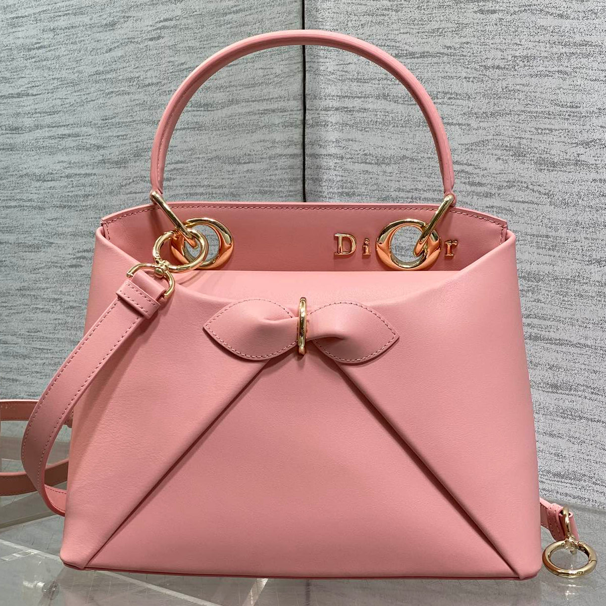 Dior 2025 Bow Bag 28cm Leather
