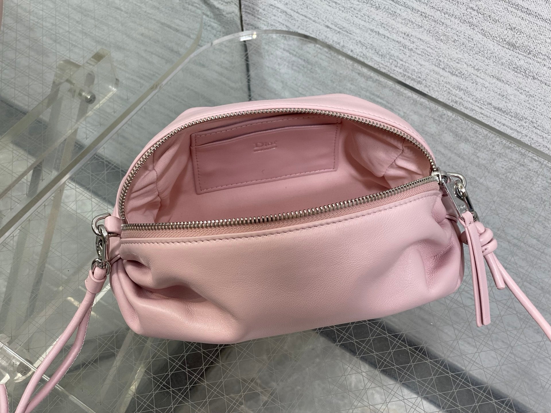 Dior 2026 Bow Pouch 20cm Lambskin 289260