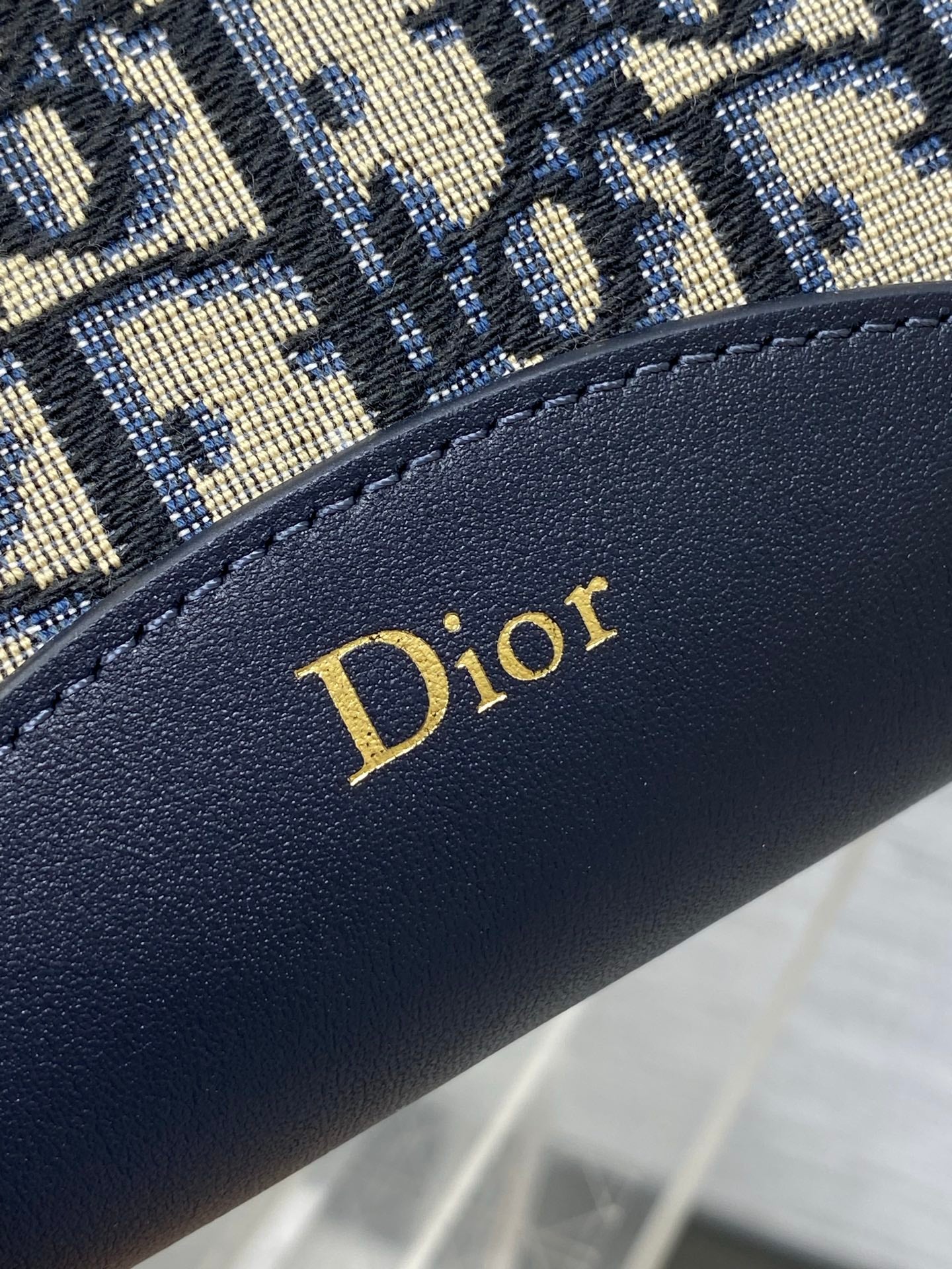 Dior 2026 Medaillon Bucket Bag 19.5cm Fabric And Grained Calfskin