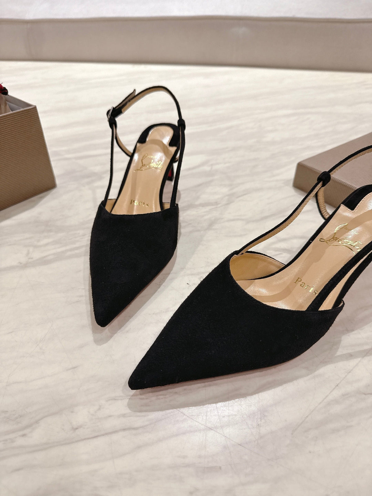 CL 25 Slingback Black Original Fabric 335148