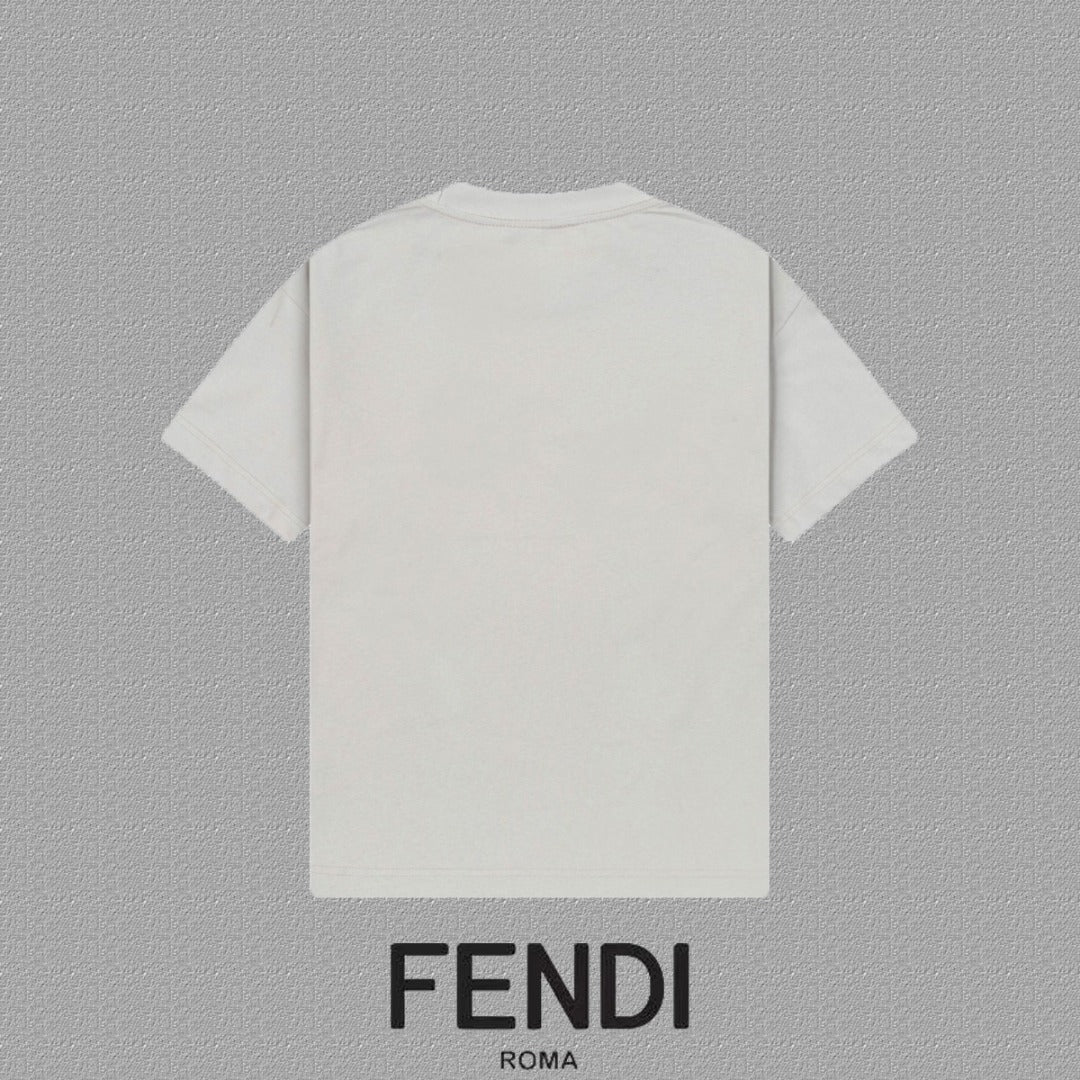 Fendi 2026 Men's Short-Sleeve T-Shirt Cotton 806093