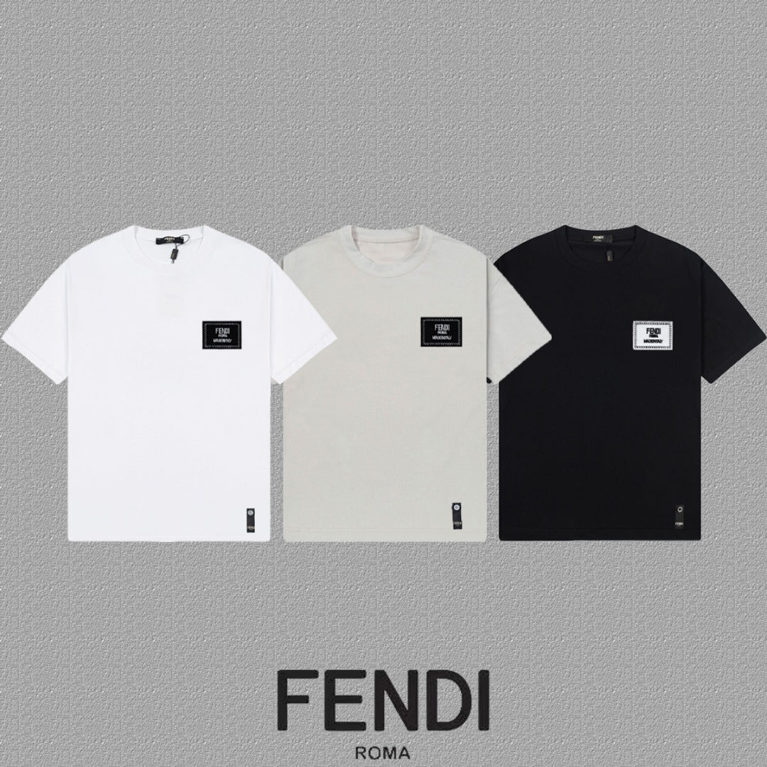 Fendi 2026 Men's Short-Sleeve T-Shirt Cotton 806102