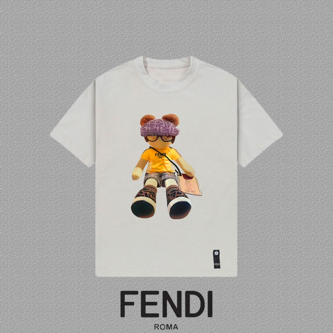 Fendi 2026 Men's Short-Sleeve T-Shirt Cotton 805936