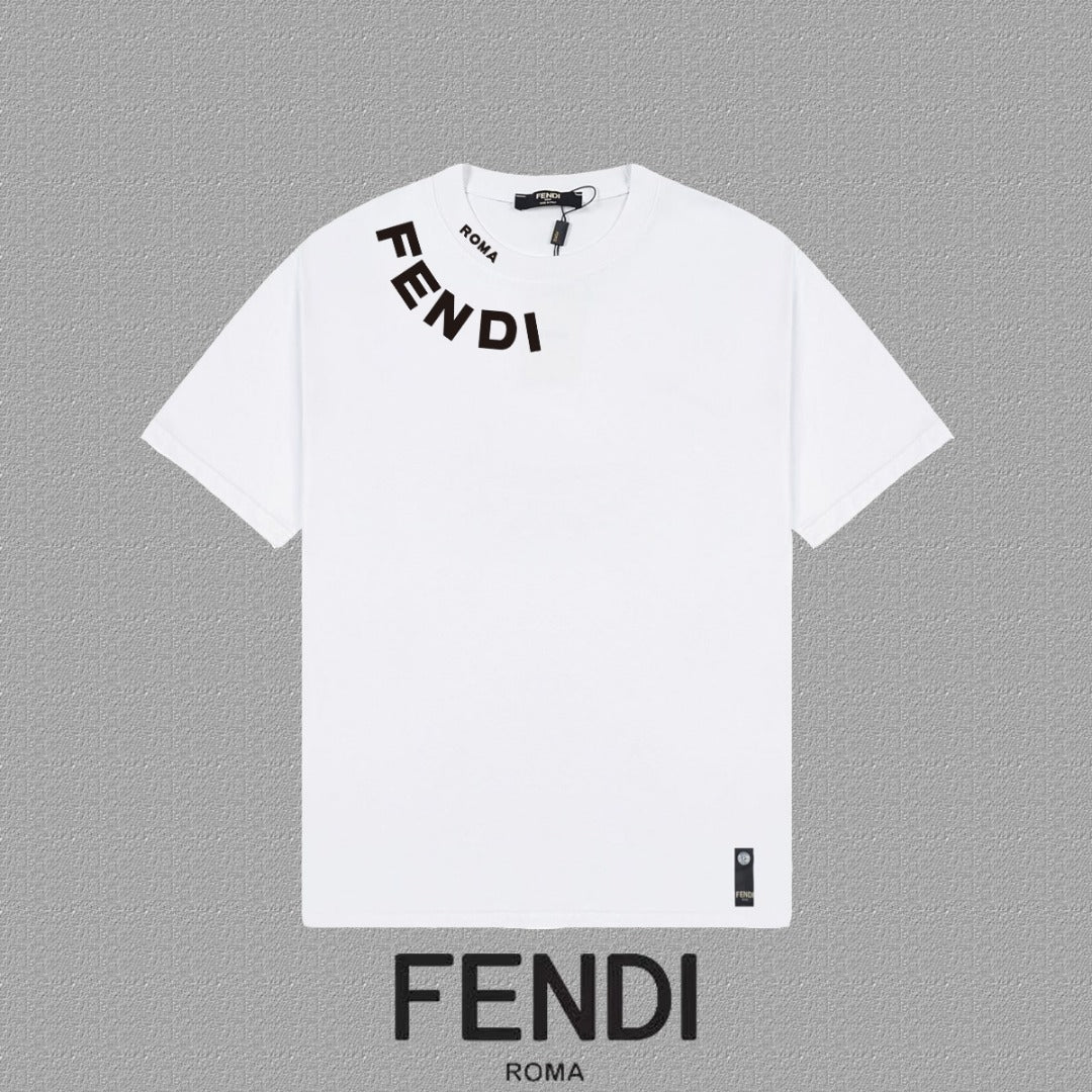 Fendi 2026 Men's Short-Sleeve T-Shirt Cotton 805987