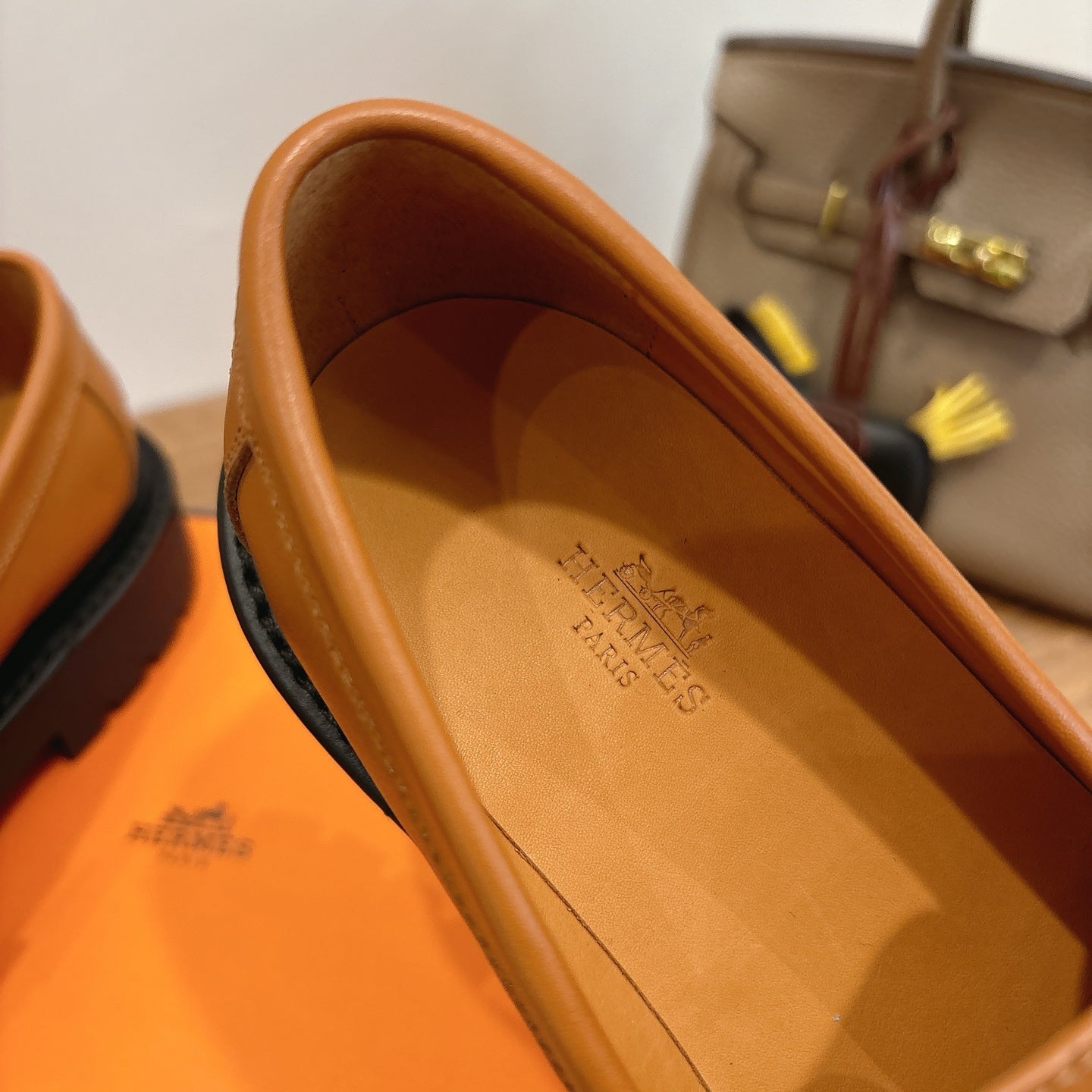 HM 26ss Loafers Brown Calfskin 638433