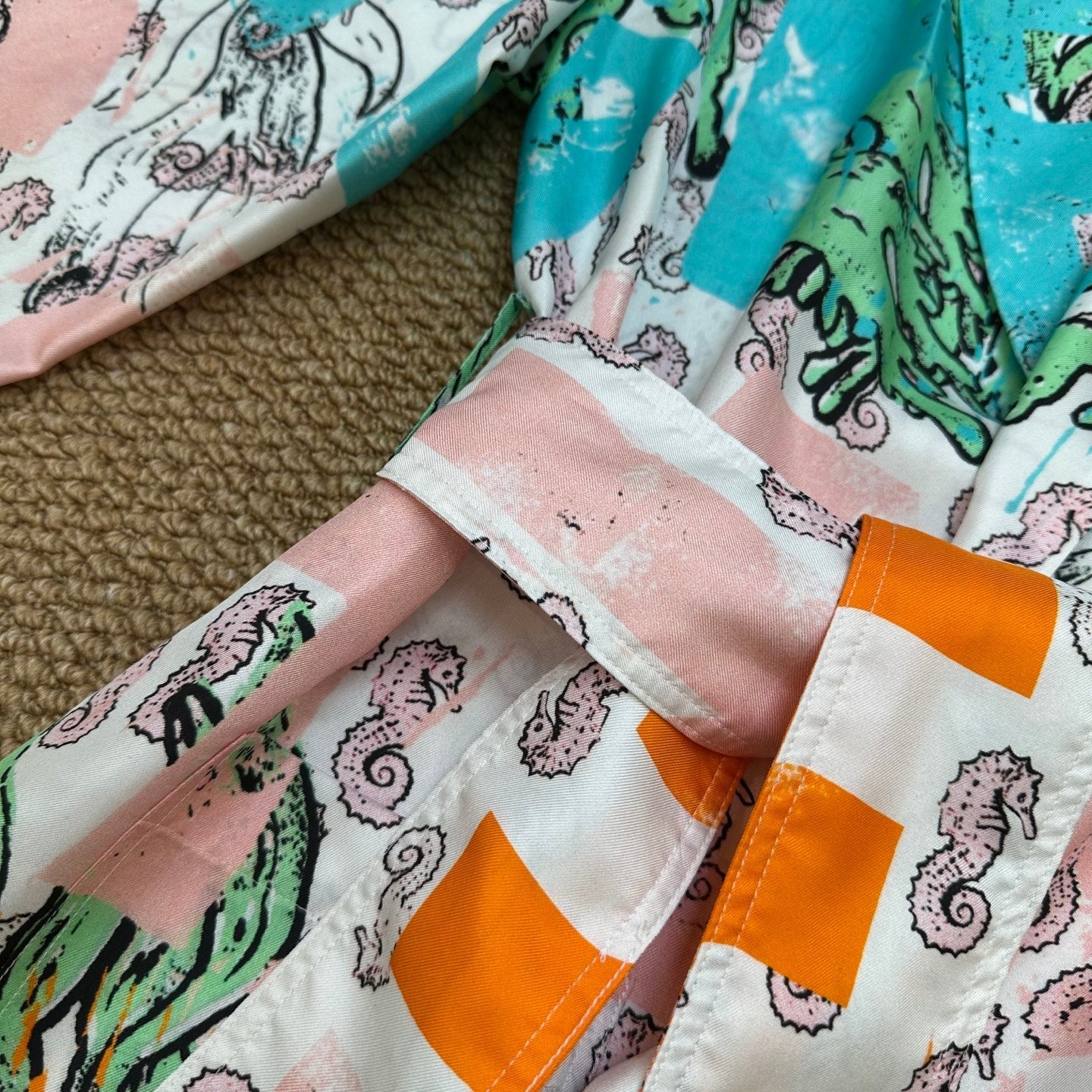 Chanel 2026 Pattern Bathrobe Silk 401670