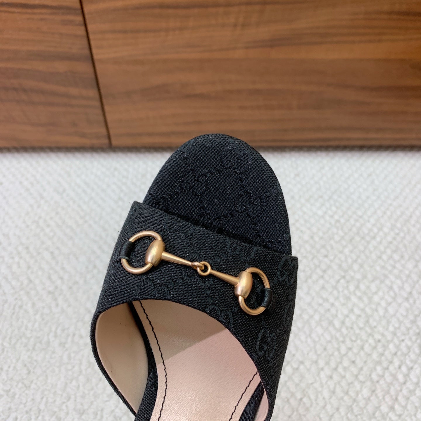 Gucci 2026 Horsebit High-heeled 85mm Sandal 896100