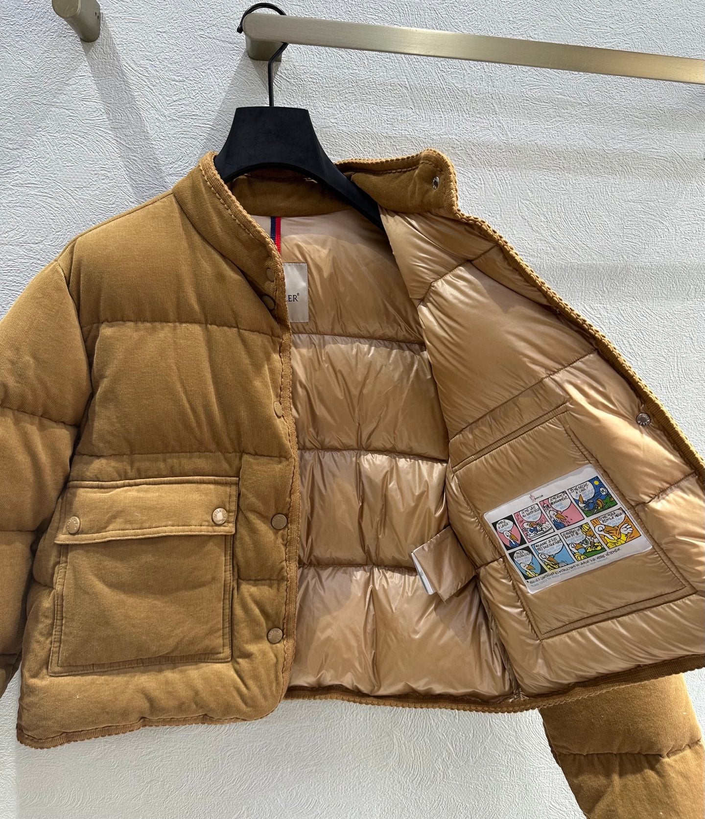 MC 2025Jacket Brown Down Feather