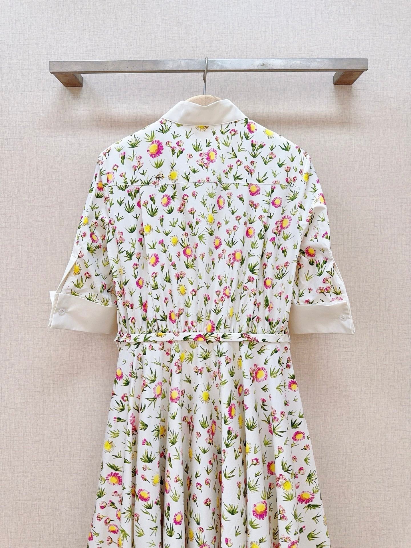 Dior 2026 Printed  Dress Cotton Poplin 571250