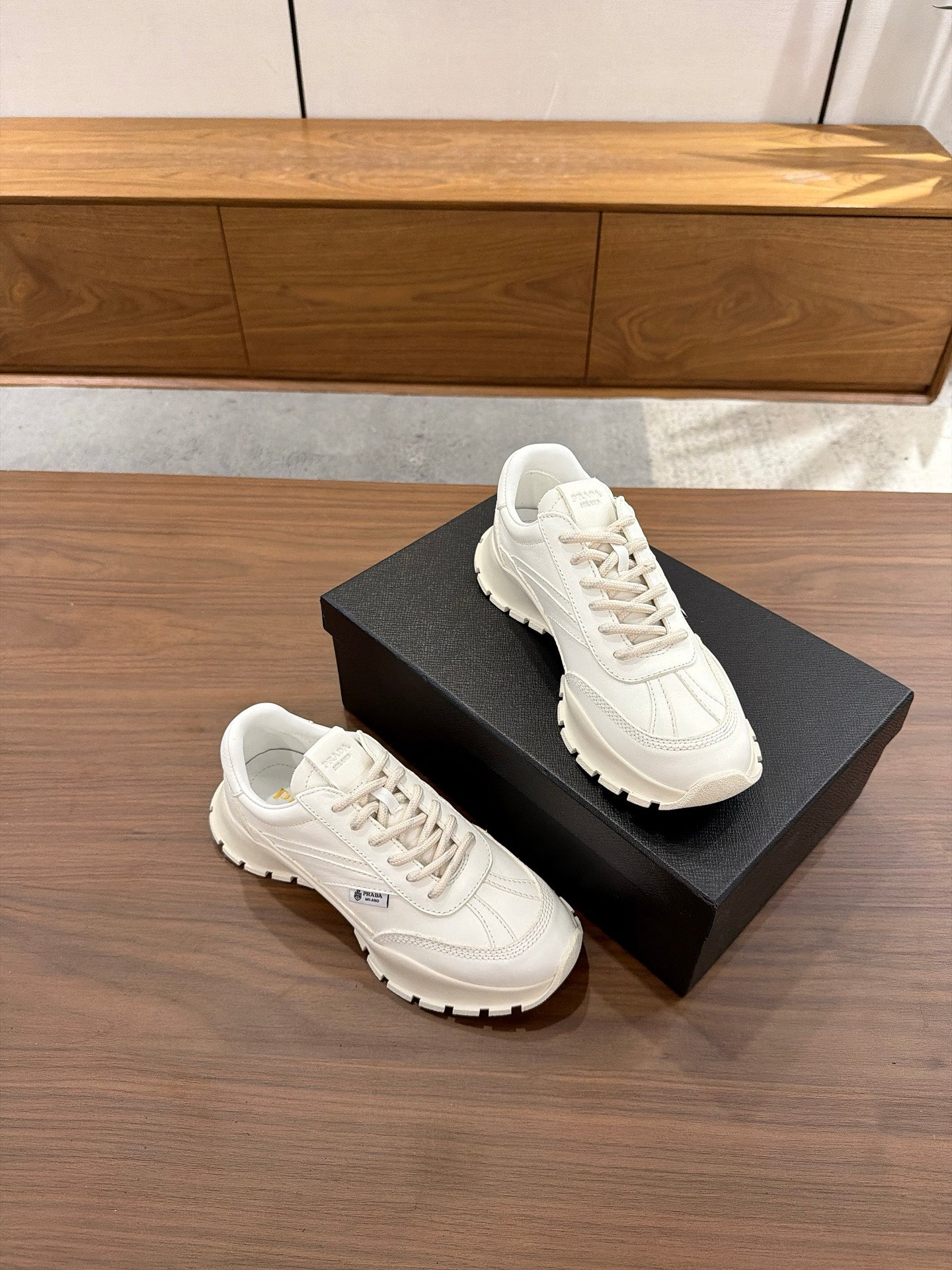Prada 2026 Sneaker White Leather 855960