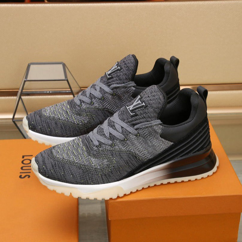 LV V.N.R SNEAKER BLACK AND DARK GREY