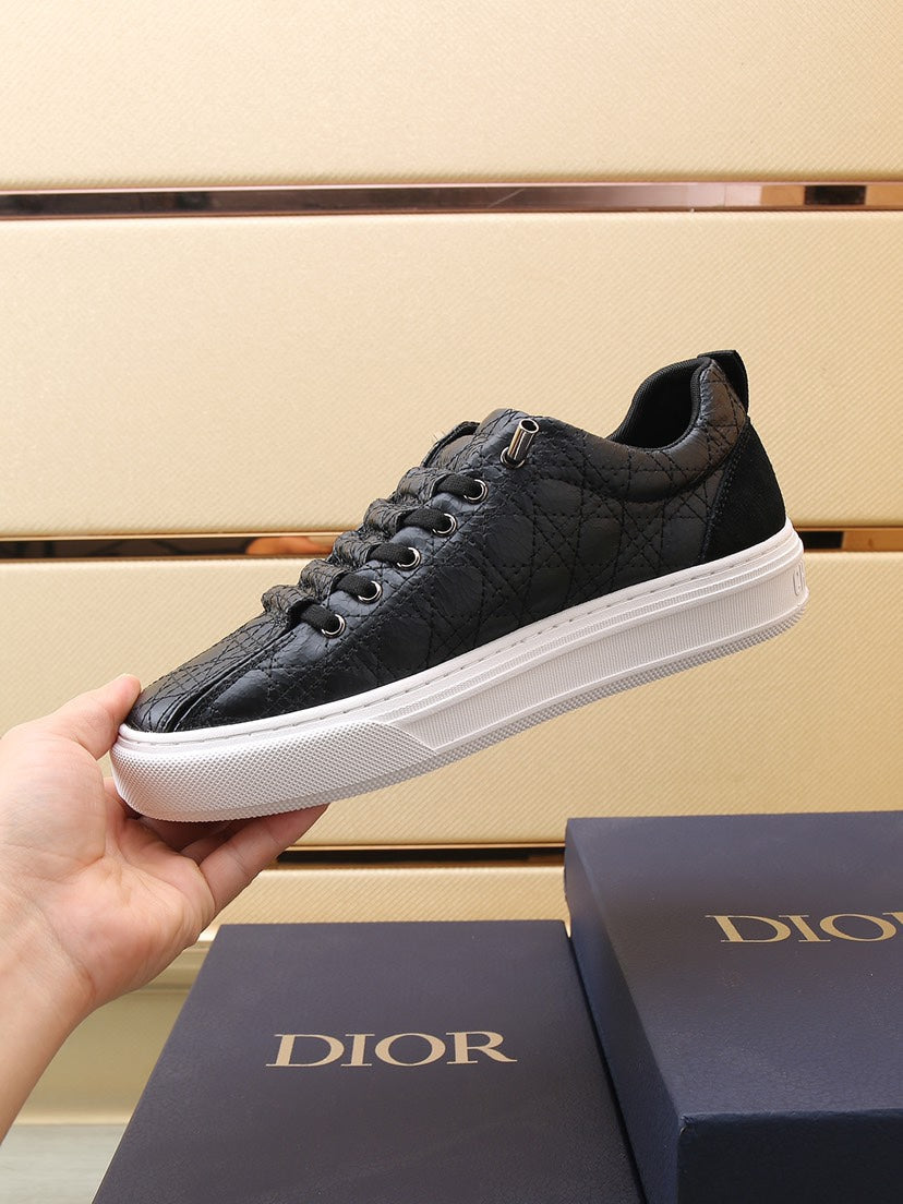 CD STYLISH SNEAKER BLACK CALFSKIN