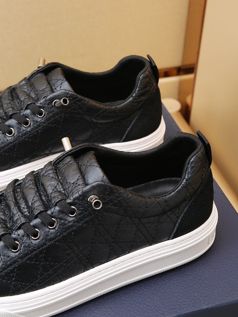 CD STYLISH SNEAKER BLACK CALFSKIN