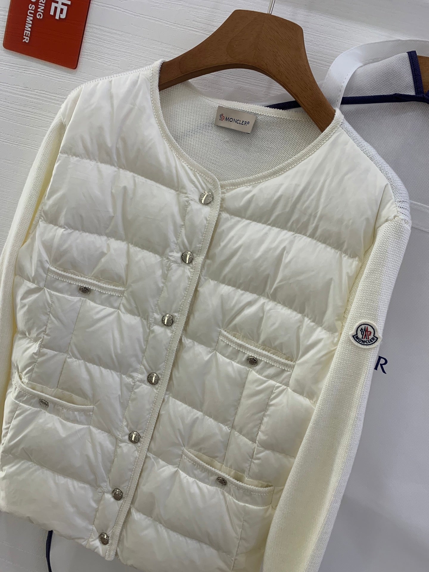 Moncler 25 Lightweight Knitted Cardigan Polyamide 288486