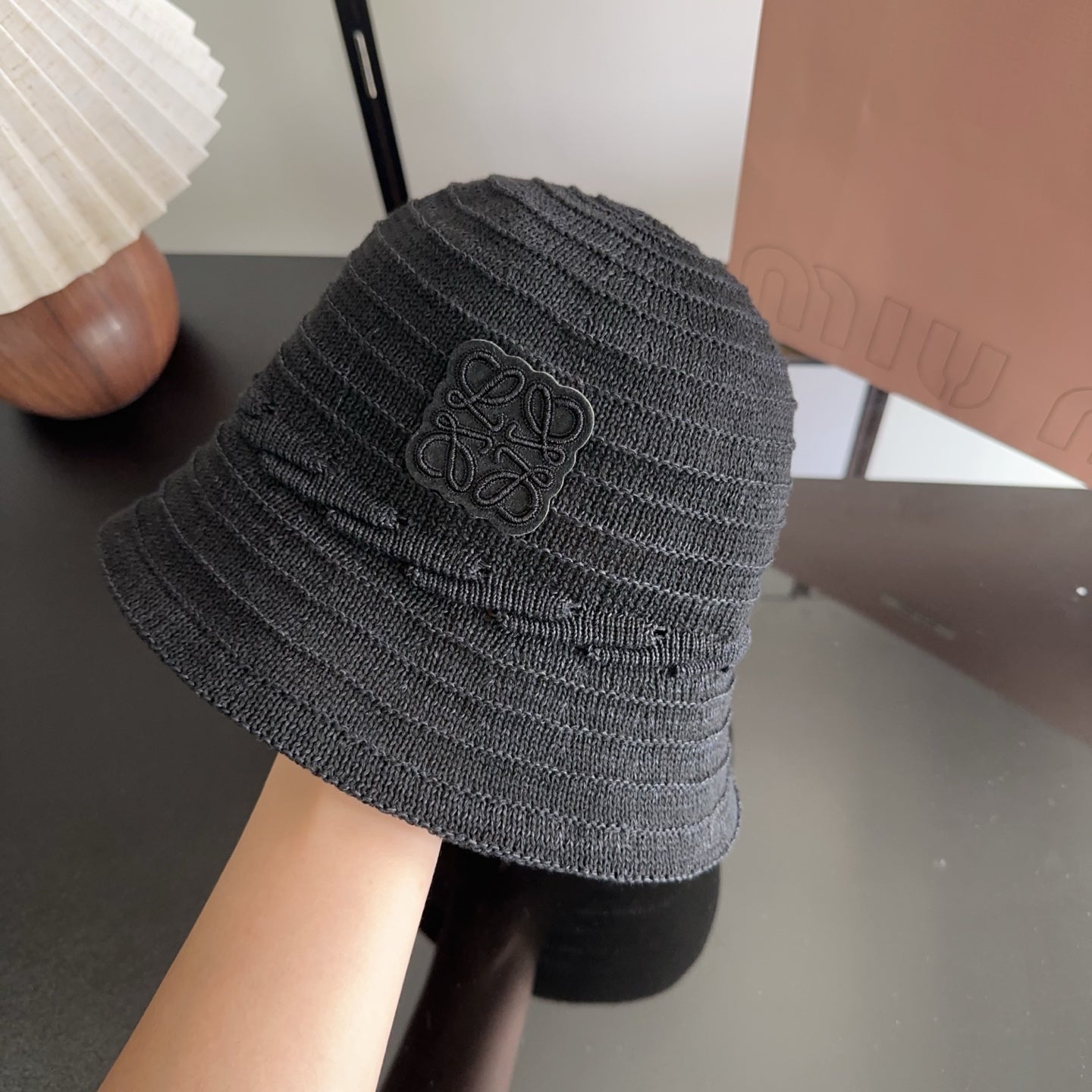 Loewe Bucket Hat Wool 343597