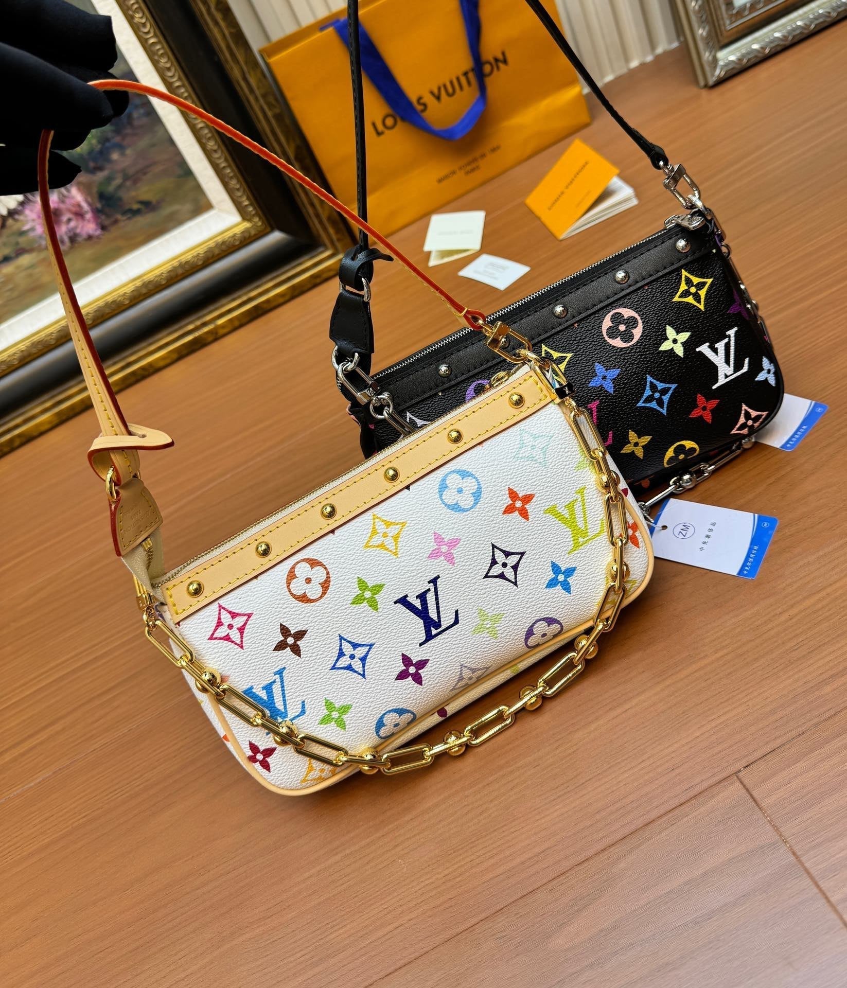 LV x TM Pochette Accessoires 22cm Monogram Canvas 206016