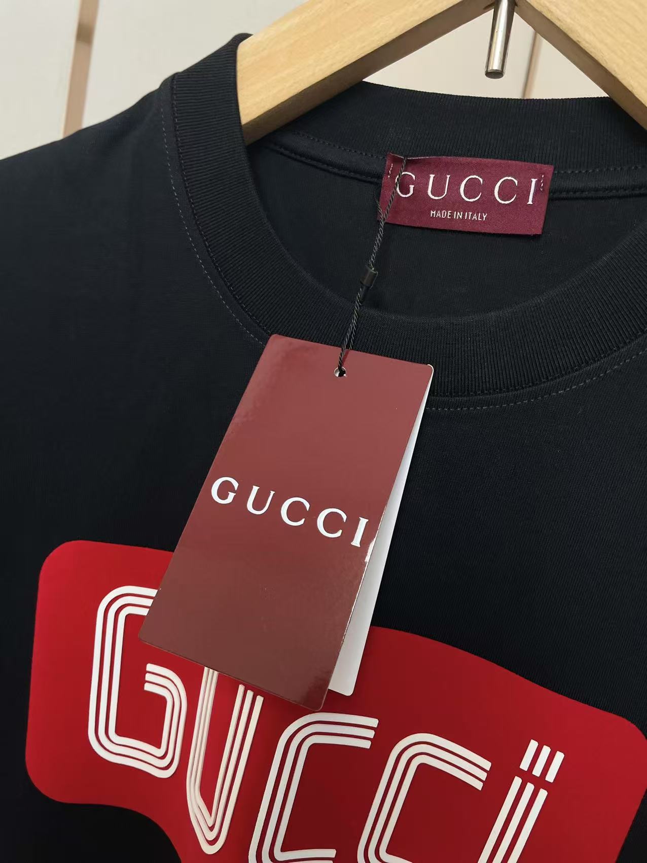GC 2026 Men's 3D Letter T-Shirt Cotton Fabric 699240