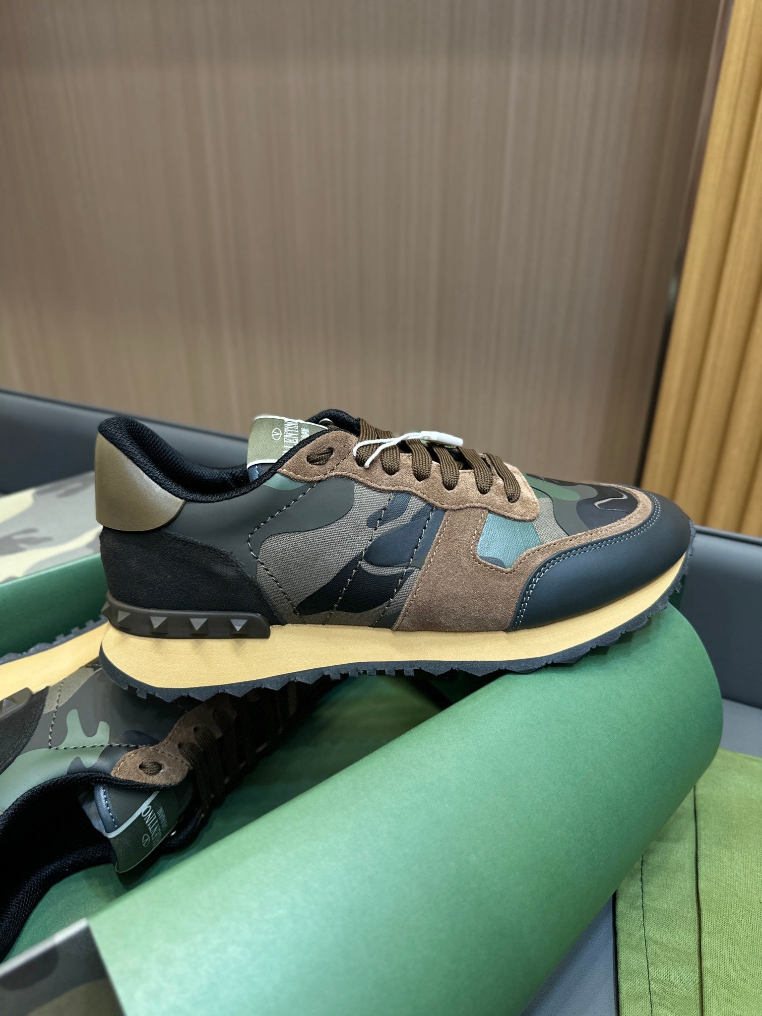 VT 25 Rockrunner Sneaker Camouflage  Sheepskin 349044