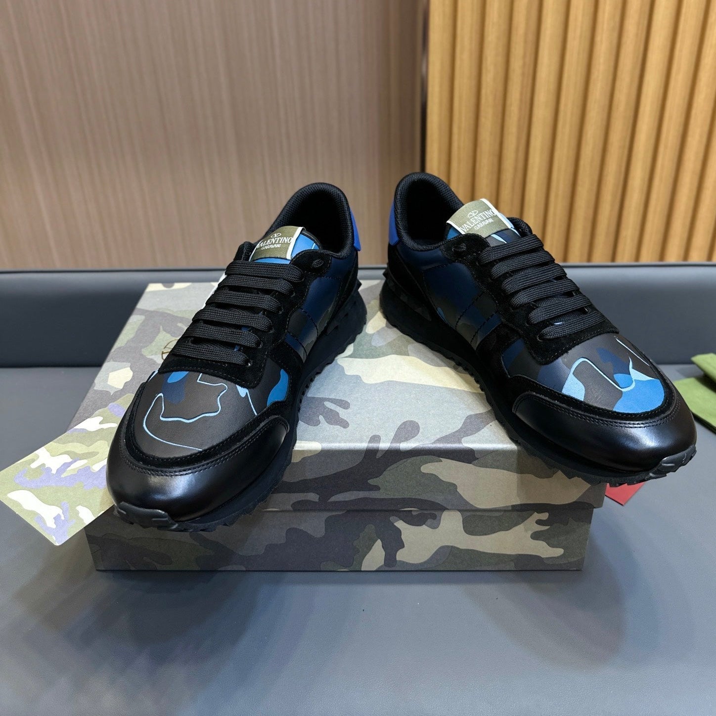 VT 25 Rockrunner Sneaker Camouflage  Sheepskin 349046