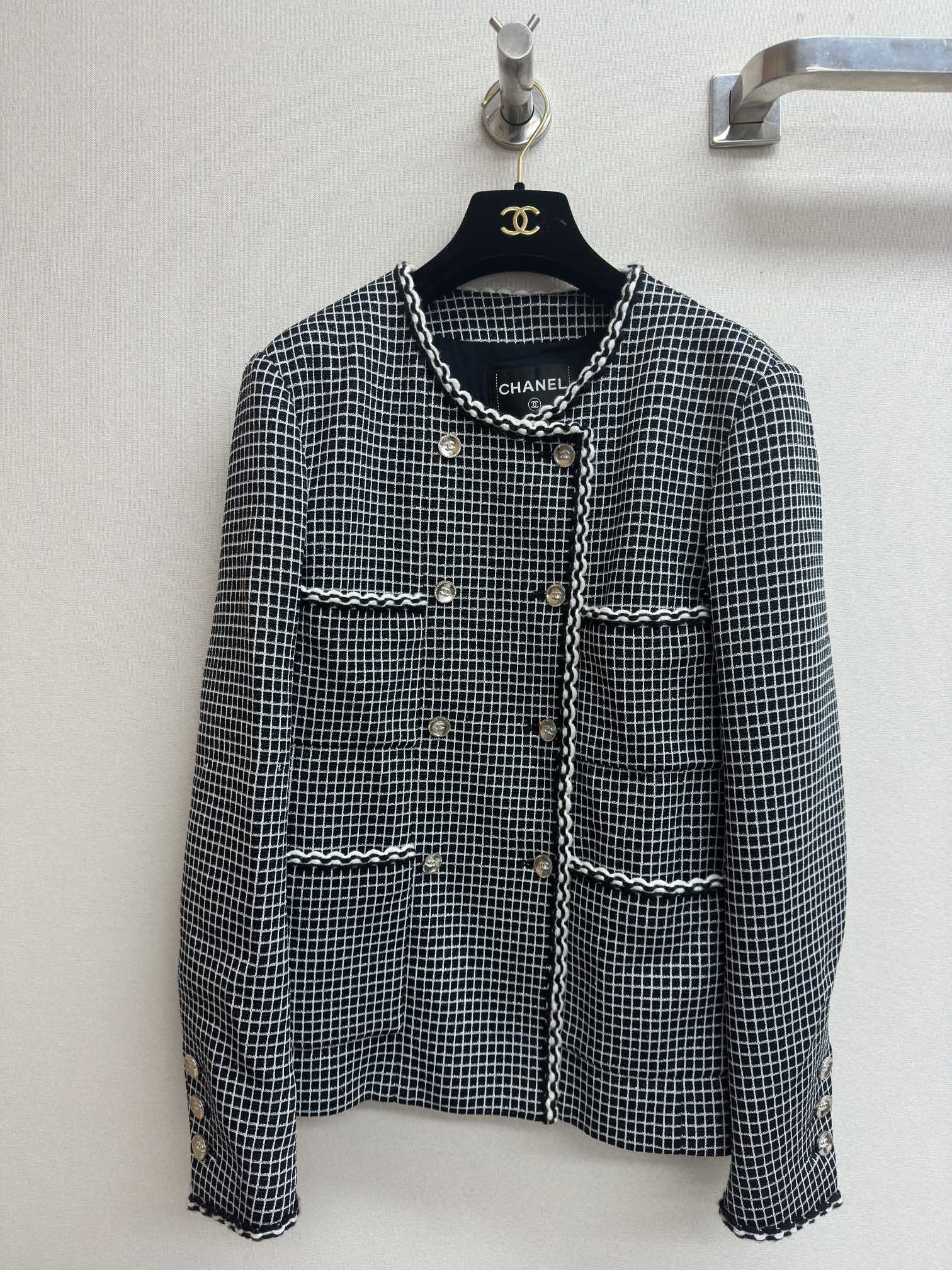 CC 25 Black Tweed Jacket Viscose Polyamide 251970