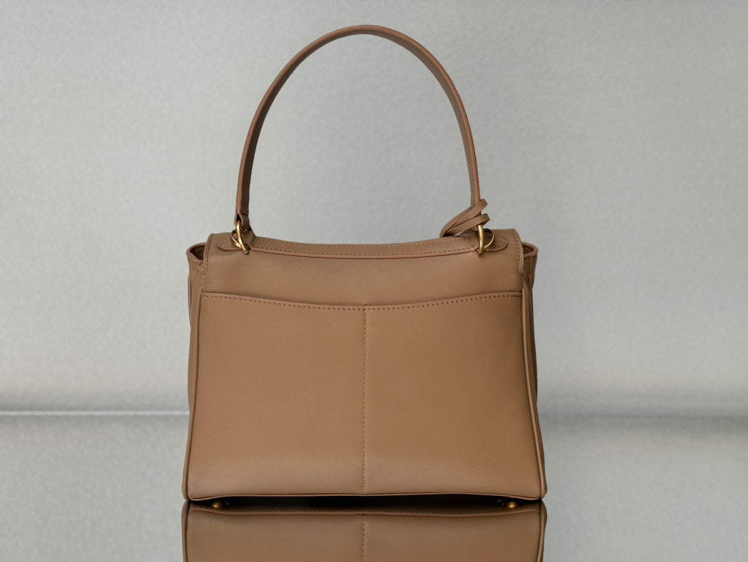 Balenciaga Small Bag 29 Rich Brown Calfskin Gold Hardware